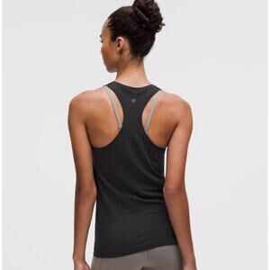 Lululemon Swiftly Tech Racerback Tank Top Black Size 6 Hip Length NWOT